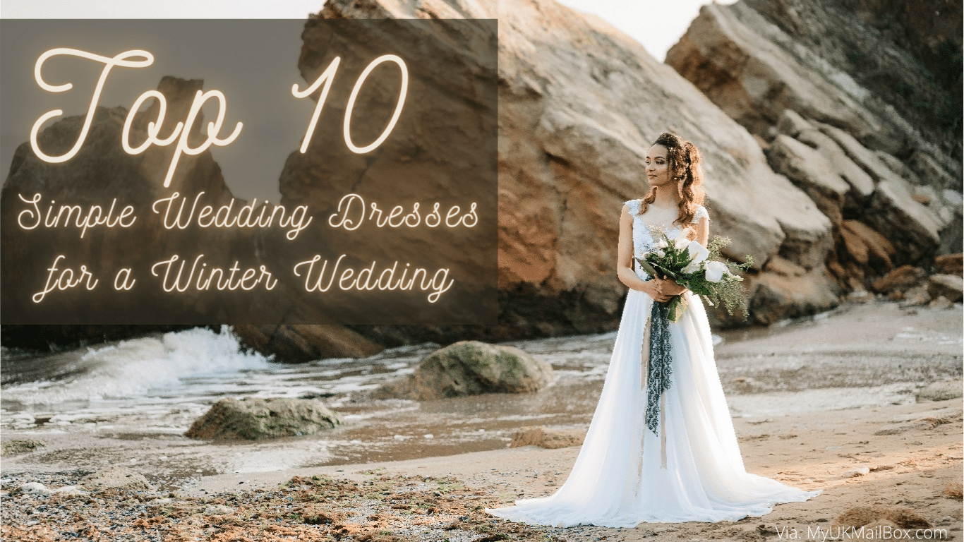 Top 10 Simple Wedding Dresses for a Winter Wedding - Blog